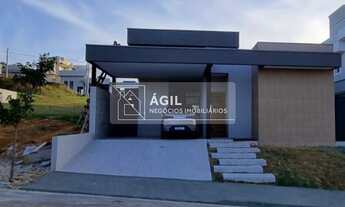 Imagem 1: Excelente casa a venda nova com acabamento de primeira classe no Condomínio Terras do Vale