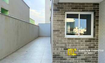 Imagem 1: Apartamento com Varanda Gourmet e área lateral na Praia do morro