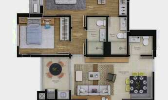 Imagem 4: APARTAMENTO COM 2 DORMITÓRIOS À VENDA - AGRONÔMICA - FLORIANÓPOLIS/SC