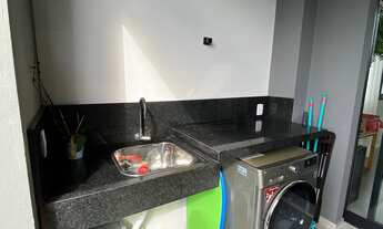 Imagem 7: NOBILLE IMÓVEIS vende - excelente casa mobiliada com 127m² a 800m da praia de Cachoeira do