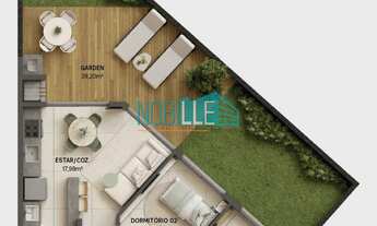 Imagem 2: APARTAMENTO EM CONSTRUÇÃO À VENDA NA CACHOEIRA DO BOM JESUS EM FLORIANÓPOLIS-SC