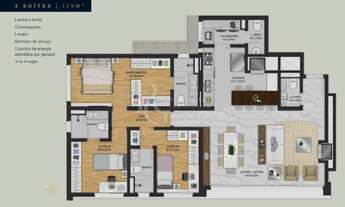 Imagem 4: Apartamento à venda no Sonnen com 3 suítes e 4 vagas no bairro Auxiliadora em Porto Alegre