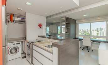 Imagem 6: Studio com living /dormitório, churrasqueira, 1 vaga no bairro Três Figueiras em Porto Ale