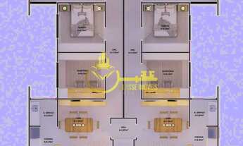 Imagem 4: Apartamento à venda em Itajaí-SC, bairro Quilômetro 12 com 2 quartos, 1 suíte e 76m² de ár