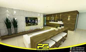 Imagem 6: Apartamento com 2 dormitórios à venda, 76 m² por r$ 589.000,00 - cabo branco - joão pessoa