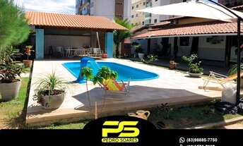 Imagem 2: Casa com 3 dormitórios para alugar por r$ 40.000/temporada - intermares - cabedelo/pb para