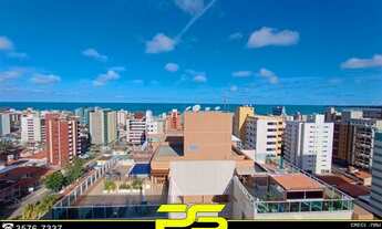 Imagem 3: Apartamento de luxo com 1 dormitório à venda, 60 m² por r$ 390.000 - cabo branco - joão pe