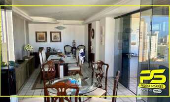 Imagem 2: Apartamento com 4 dormitórios à venda, 225 m² por r$ 750.000 - manaíra - joão pessoa/pb pa