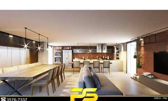 Imagem 2: Apartamento com 2 dormitórios à venda, 64 m² por r$ 698.000 - praia formosa - cabedelo/pb