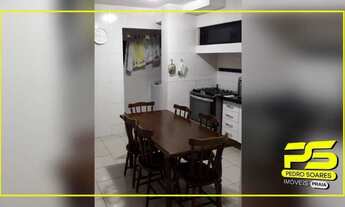 Imagem 4: Apartamento com 3 dormitórios à venda, 104 m² por r$ 450.000 - intermares - cabedelo/pb pa