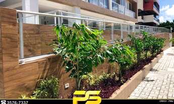 Imagem 3: Apartamento com 2 dormitórios à venda, 76 m² por r$ 760.000 - camboinha lll - cabedelo/pb