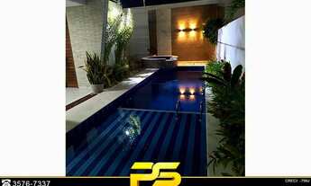 Imagem 3: Casa com 5 dormitórios à venda, 450 m² por r$ 2.200.000 - loteamento bela vista - cabedelo