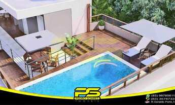 Imagem 2: últimos apartamentos, 02 quartos, suíte, piscina, varanda, 49,48m² por apenas r$ 221.900,0