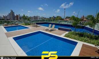 Imagem 2: Apartamento com 3 dormitórios à venda, 110 m² por r$1.209,670,00 - altiplano cabo branco