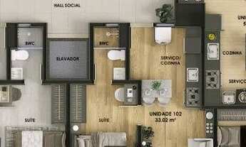 Imagem 7: Apartamento com 2 quartos à venda, bessa - joão pessoa para