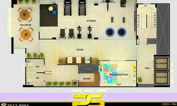 Imagem 2: Apartamento à venda, 152 m² por r$ 1.453.215 - areia dourada - cabedelo/pb#lidiafernandes