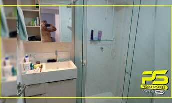 Imagem 5: Apartamento com 1 dormitório à venda, 40 m² por r$ 210.000 - manaíra - joão pessoa/pb para