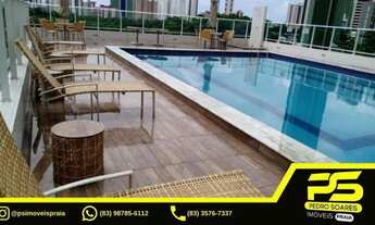 Imagem 1: Apartamento com 3 dormitórios à venda, 102 m² por r$ 610.000,00 - miramar - joão pessoa/pb