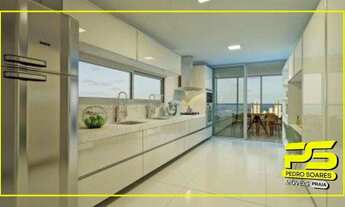 Imagem 5: Apartamento com 4 dormitórios à venda, 164 m² por r$ 1.200.000,00 - brisamar - joão pessoa