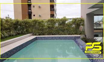 Imagem 4: Apartamento com 3 dormitórios à venda, 79 m² por r$ 540.000 - cabo branco - joão pessoa/pb