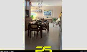 Imagem 3: Apartamento com 3 dormitórios à venda, 120 m² por r$ 850.000 - tambaú - joão pessoa/pb #ho