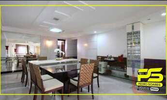 Imagem 2: Apartamento com 4 dormitórios à venda, 311 m² por r$ 1.300.000,00 - brisamar - joão pessoa