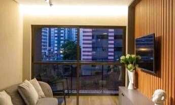Imagem 2: Apartamento com 2 dormitórios à venda, 64 m² por r$ 570.000 - cabo branco - joão pessoa/pb