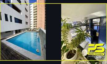 Imagem 3: Apartamento com 3 dormitórios à venda, 83 m² por r$ 380.000 - manaíra - joão pessoa/pb #pe