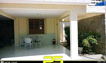 Imagem 3: Casa com 3 dormitórios + dce para alugar por r$ 4.500/mês - pedro gondim - joão pessoa/pb