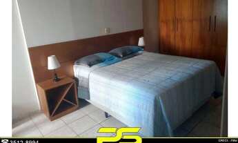 Imagem 3: Apartamento com 3 dormitórios à venda por r$ 425.000 - tambaú - joão pessoa/pb para