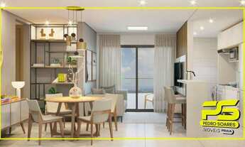 Imagem 2: Apartamento com 2 dormitórios à venda, 61 m² por r$ 269.000 - intermares - cabedelo/pb par