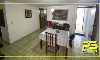 Imagem 2: Apartamento com 3 dormitórios à venda, 83 m² por r$ 380.000 - manaíra - joão pessoa/pb #pe