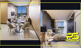 Imagem 5: Leia a descrição)apartamento com 2 dormitórios à venda, 45 m² por r$ 37.914 - cabo branco