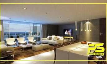 Imagem 3: Apartamento com 4 dormitórios à venda, 164 m² por r$ 1.200.000,00 - brisamar - joão pessoa