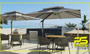 Imagem 7: Apartamento com 1 dormitório à venda, 58 m² por r$ 240.000 - bessa - joão pessoa/pb #socor