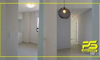 Imagem 2: Apartamento com 3 dormitórios à venda, 76 m² por r$ 480.000 - bessa - joão pessoa/pb #soco