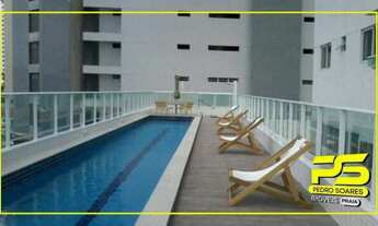 Imagem 3: Apartamento com 3 dormitórios à venda, 102 m² por r$ 610.000,00 - miramar - joão pessoa/pb