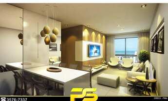 Imagem 3: Apartamento à venda, 81 m² por r$ 486.000 - brisamar - joão pessoa/pb #pedrosoares para