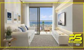 Imagem 4: Apartamento com 2 dormitórios à venda, 56 m² por r$ 620.000 - cabo branco - joão pessoa/pb