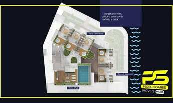 Imagem 7: Apartamento com 2 dormitórios à venda, 77 m² por r$ 589.942,80 - bessa - joão pessoa/pb pa