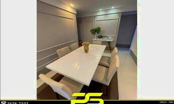 Imagem 4: Apartamento com 3 dormitórios à venda, 120 m² por r$ 1.000.000 - tambaú - joão pessoa/pb