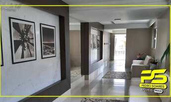 Imagem 4: Apartamento com 3 dormitórios à venda, 71 m² por r$ 550.000 - cabo branco - joão pessoa/pb