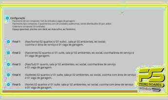 Imagem 2: Apartamento com 2 dormitórios à venda, 54 m² por r$ 270.000 - intermares - cabedelo/pb par
