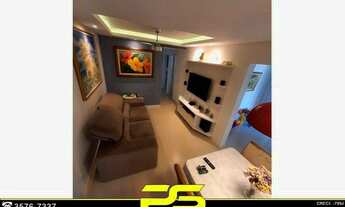 Imagem 3: Apartamento com 3 dormitórios à venda, 100 m² por r$ 360.000 - boa uniao - camaçari/ba #pe