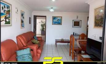 Imagem 4: Apartamento com 3 dormitórios à venda, 93 m² por r$ 699.000 - manaíra - joão pessoa/pb #na