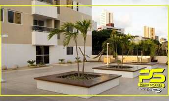 Imagem 2: Apartamento com 2 dormitórios à venda, 65 m² por r$ 498.000 - manaíra - joão pessoa/pb par