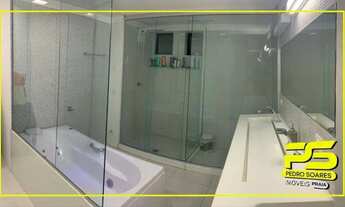 Imagem 5: Apartamento com 4 dormitórios à venda, 201 m² por r$ 950.000 - miramar - joão pessoa/pb pa