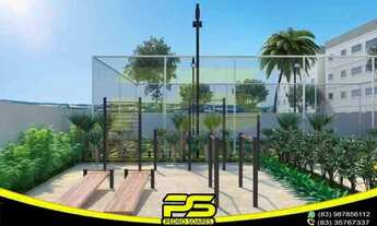 Imagem 4: Apartamento novo, 02 quartos, área de lazer com piscina, churrasq, academia, 55,08m² por a