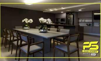 Imagem 4: Apartamento com 2 dormitórios à venda, 65 m² por r$ 498.000 - manaíra - joão pessoa/pb par