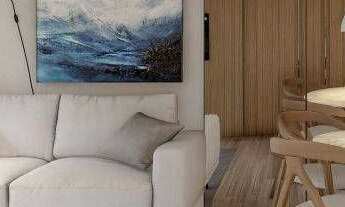 Imagem 3: Apartamento alto padrão beira mar 46m² 1 suíte no Bessa, a venda por R$523.500,00